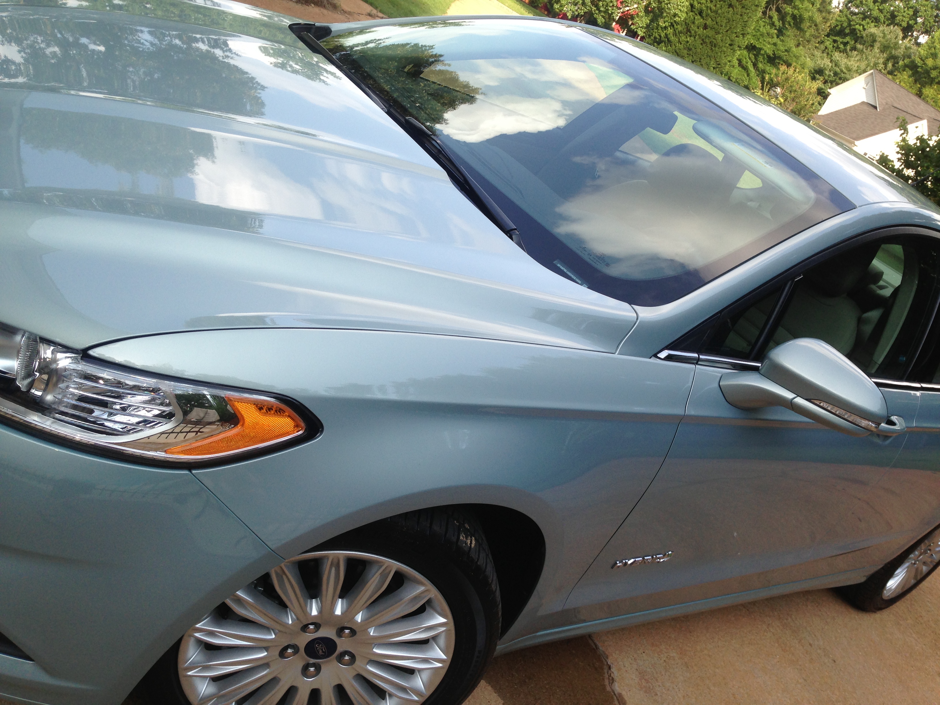 Arriving in Style in a Ford Fusion Hybrid
